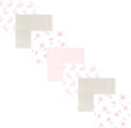 Little Treasure Hudson Baby Cotton Poly Flannel Receiving Blankets Multipack by HudsonBaby