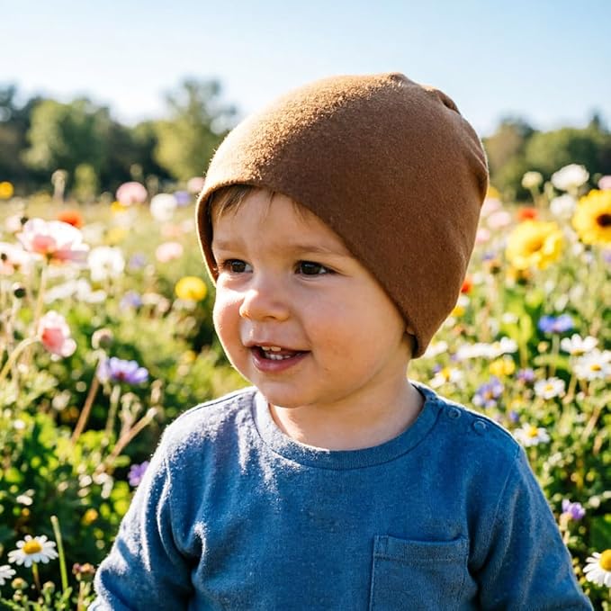 DRESHOW BQUBO 8 Pack Baby Newborn Hats Infant Toddler Kid Hats Soft Nursery - Image 3