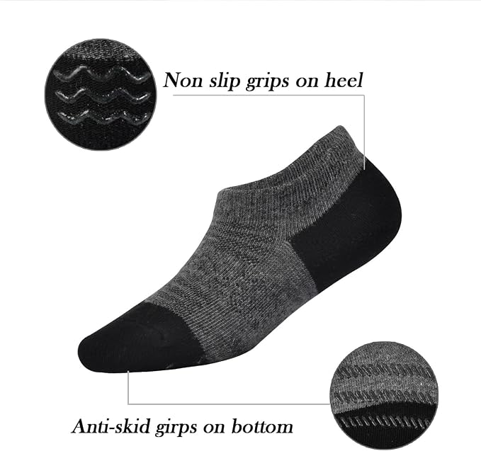 Toddler Little Girls Boys No Show Socks Cotton Low Cut Socks - Image 3