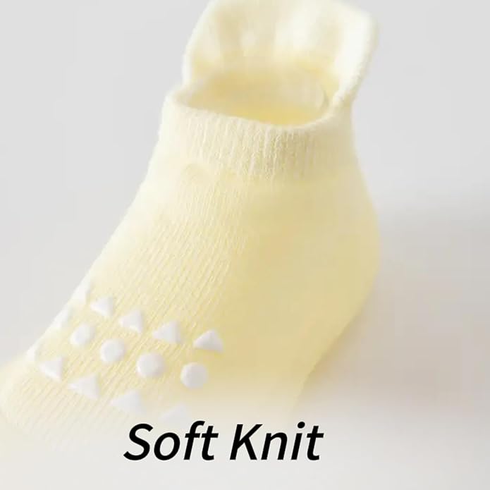 Baby Sock Shoes Toddler Walking Shoes Infant Slippers | Soft Rubber Sole - Image 4
