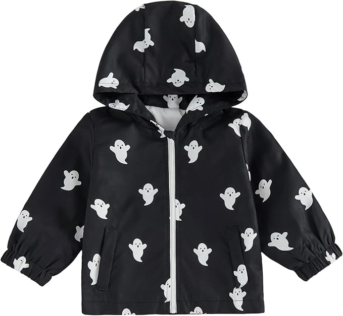 Toddler Baby Boy Windbreaker Jacket Camo Zipper Hooded Rain Coat by Unknown