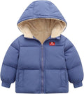 Baby Winter Coats Toddler Hooded Jackets Cotton Warm Lined Puffer Outerwear by CYTAFE