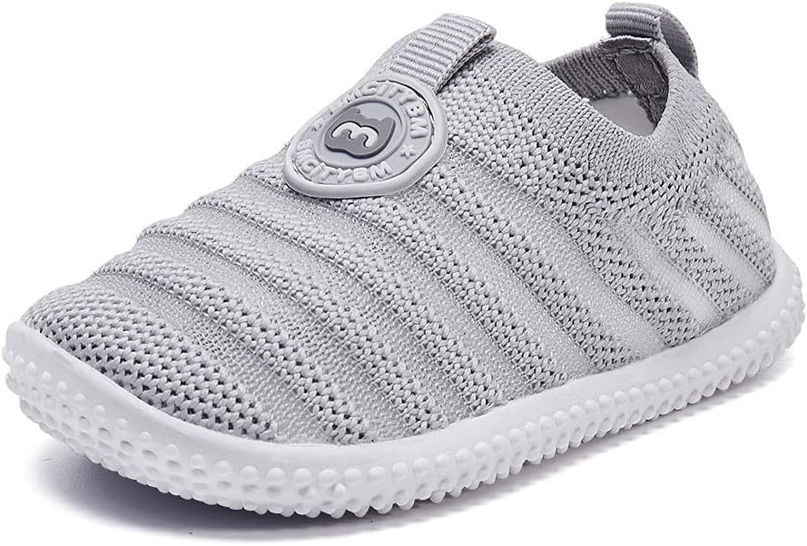 BMCiTYBM Baby Shoes Boy Girl Infant Sneakers Non-Slip First Walkers 6 9 12 18 24 Months