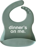 Denver James Silicone Feeding Bibs | Dishwasher Safe. Waterproof. Adjustable. by DenverJames