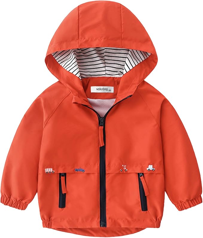 Volunboy Toddler Boys Spring Windbreaker Lightweight Jacket | baby boy by Volunboy