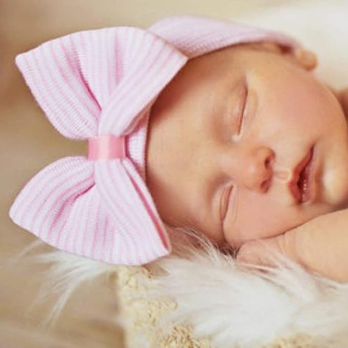 AQOKKA Newborn Baby Girl Hats - Image 3
