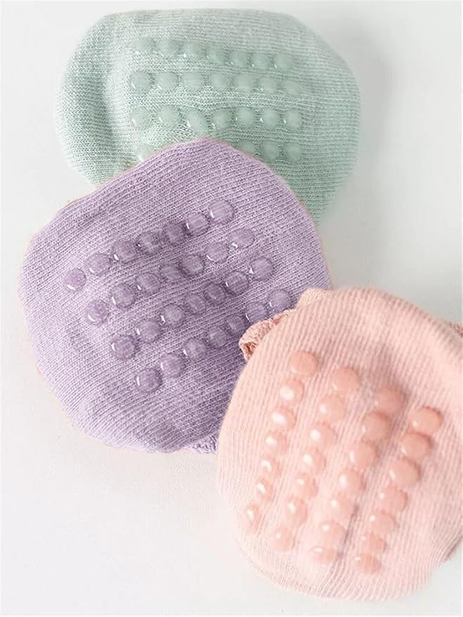 DRESHOW BQUBO Baby Girls Toddler Anti Slip Socks - Image 4