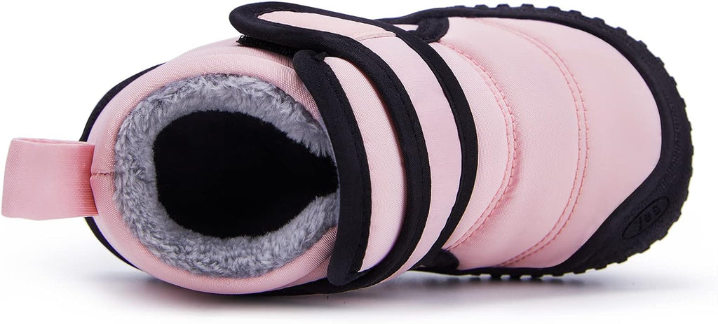 BMCiTYBM Toddler Baby Snow Boots Winter Shoes Boys Girls Cold Weather Baby Faux Fur Shoes