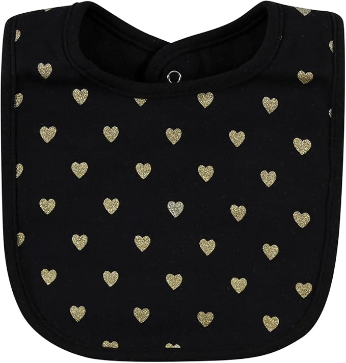 Hudson Baby Unisex Baby Cotton Bib and Headband Set - Image 5