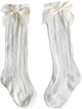 Baby Girl Knee-High Socks Toddlers Bow Stockings Newborn Infant Princess Frilly by AYIYO