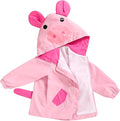 YOUNGER TREE Toddler Baby Boy Girl Duck Raincoat Cute Cartoon Hoodie Zipper by YOUNGERTREE