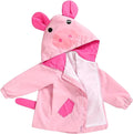 YOUNGER TREE Toddler Baby Boy Girl Duck Raincoat Cute Cartoon Hoodie Zipper by YOUNGERTREE
