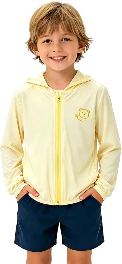 Toddler Baby Sun Jacket UV Protection Summer Sun Hoodie Skirt by XuoAz