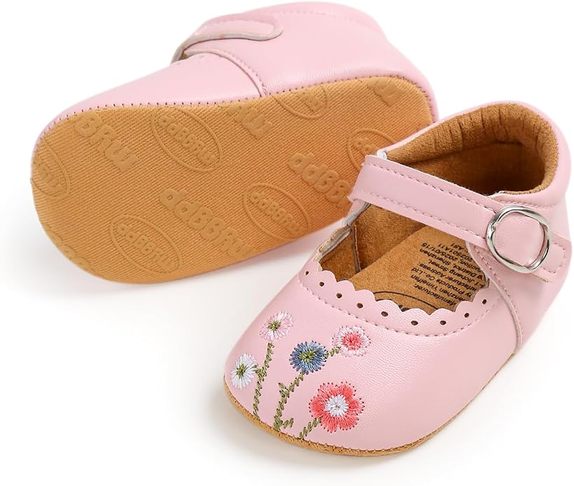 Ohwawadi Infant Baby Boys Girls Slippers Cozy Fleece Booties Soft Bottom Warm - Image 7