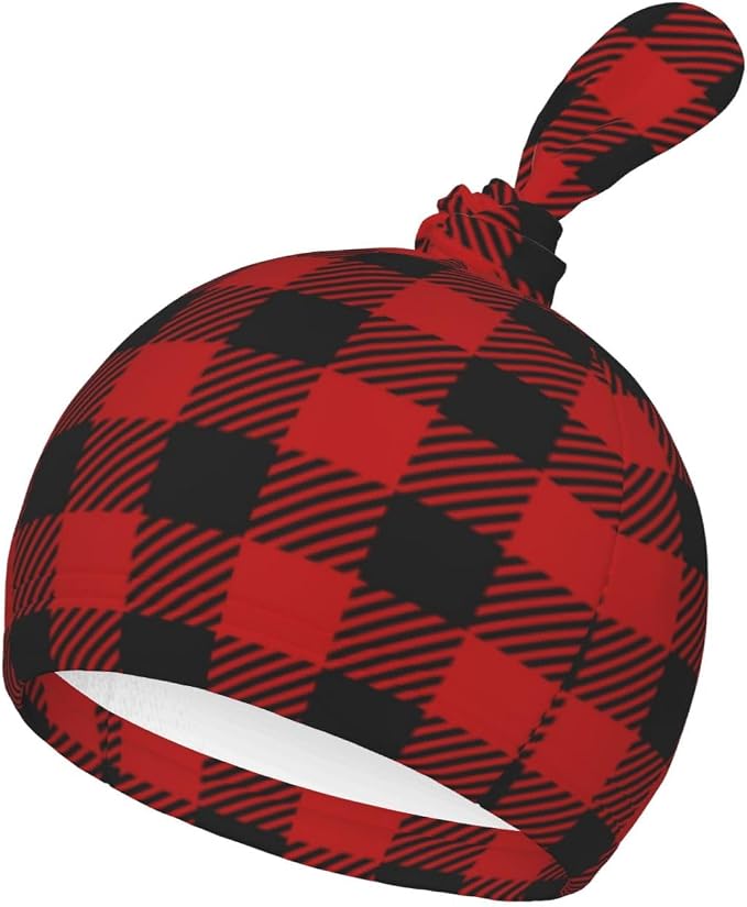 Christmas Checkered Swaddle Blankets Soft Receiving Blanket Baby Swaddle Wrap - Image 4