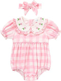 GRNSHTS Baby Girl Romper Newborn Clothes Bodysuit Jumpsuit Baby Girl Clothes by GRNSHTS