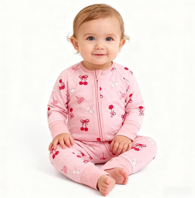 Baby Viscose of Bamboo Convertible Footie Pajamas - Image 2