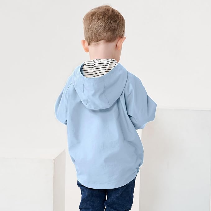Volunboy Toddler Boys Spring Windbreaker Lightweight Jacket | baby boy - Image 3
