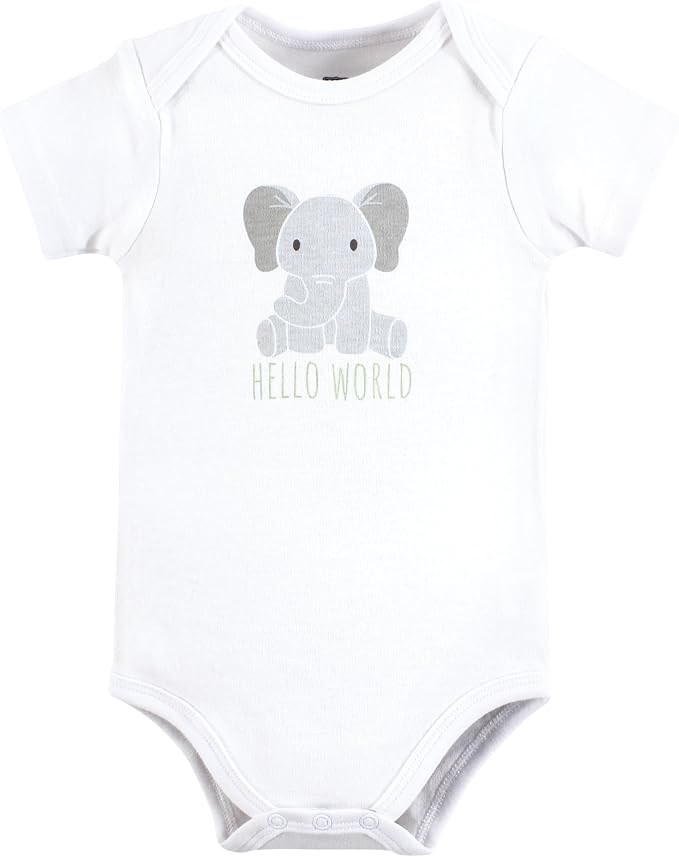 Hudson Baby Unisex Baby Cotton Bodysuits - Image 3