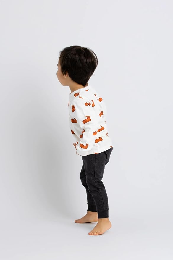 Monica + Andy Long Sleeve Tee, Organic Cotton Clothes - Image 4