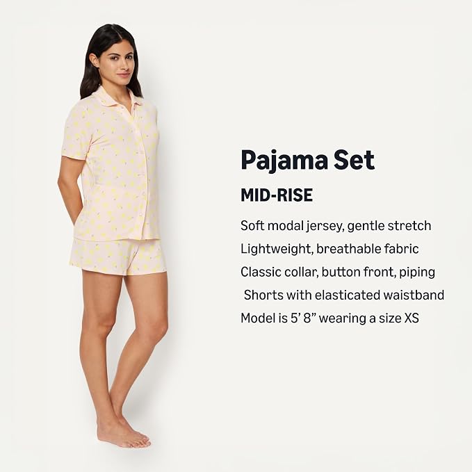 Amazon Essentials x Sofia Grainge Mommy and Me Short Sleeve Pajama Set - Image 2