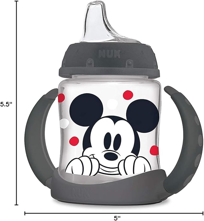 NUK Learner 5 ounce Sippy Cup, Disney Pack of 2