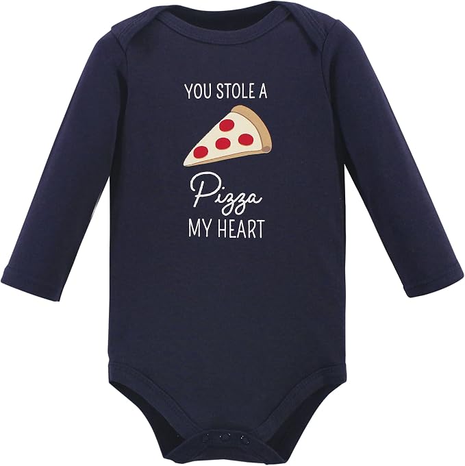 Hudson Baby baby-boys Cotton Long-sleeve Bodysuits 3-pack - Image 3