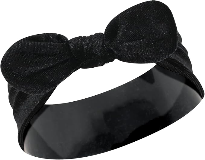 Hudson Baby Cotton and Synthetic Headbands, Size 0-24 Months - Image 6