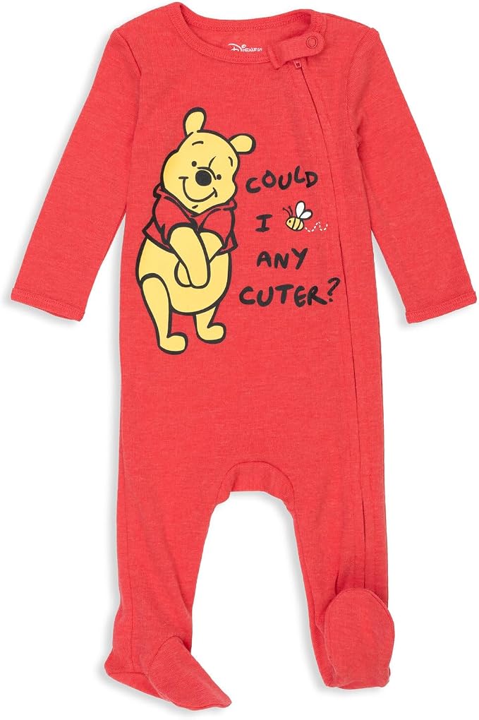 Disney Baby Boys' 2-Pack Footed One-Piece Sleep N' Play Newborn to Infant - Image 4