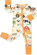 babee Reshinee Bamboo Viscose Baby Footie Pajama, Zipper Sleeper Boys Girls | by babeeReshinee