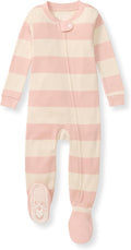 Burt's Bees Baby Girls Organic Cotton, Snug Fit Footed Sleeper Pajamas | by BurtsBeesBaby