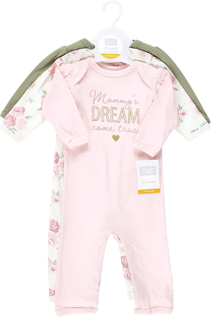 Hudson Baby unisex-child Cotton Coveralls - Image 2