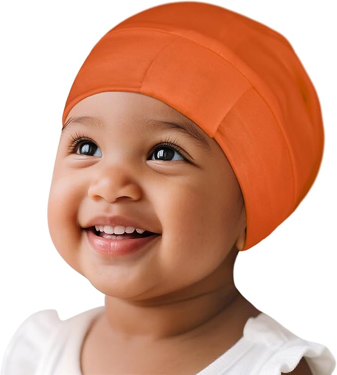 Fittia Baby Bonnet for 0-6 Months, Silky Satin Bonnet for Sleeping, Smooth for by FITTIA