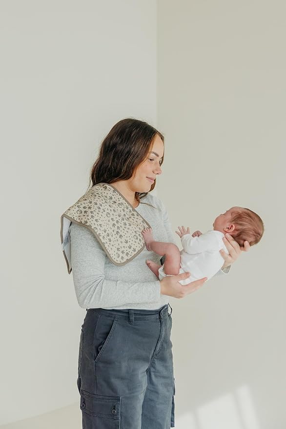 Copper Pearl Baby Burp Cloth Large 21''x10'' Size Premium Absorbent Triple - Image 9
