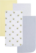 EVERYDAY KIDS 4 Pack of Soft Flannel Receiving Baby Blanket Set by EVERYDAYKIDS