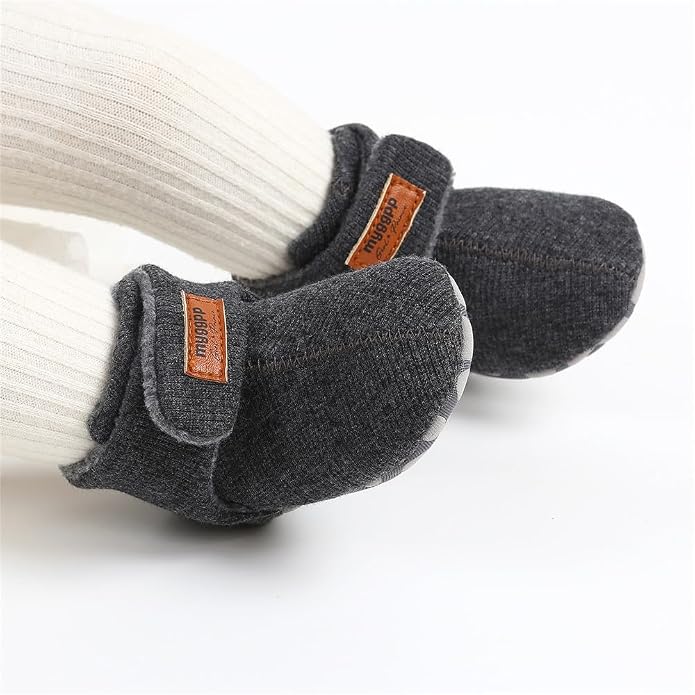 Ohwawadi Infant Baby Slippers Girls Boys Booties Warm Baby Socks Shoes Newborn - Image 3