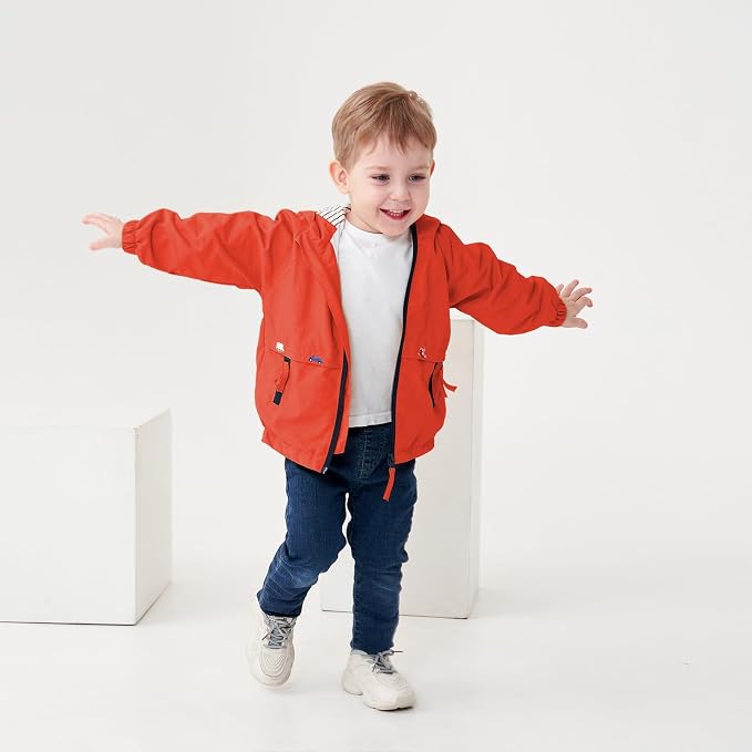 Volunboy Toddler Boys Spring Windbreaker Lightweight Jacket | baby boy - Image 2
