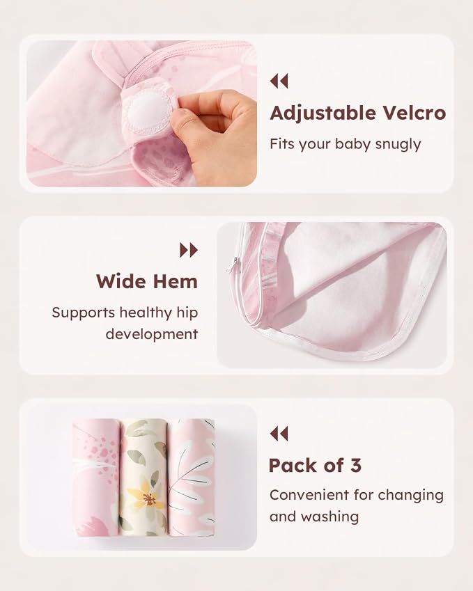 Unnivoll Baby Swaddles for Newborns - Image 5