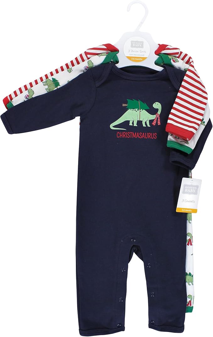 Hudson Baby unisex-child Cotton Coveralls - Image 2