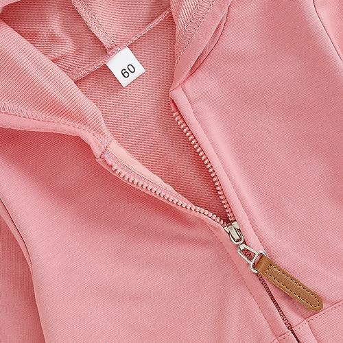 Fall Baby Clothes Newborn Boy Girl Hoodie Romper Long Sleeve Jumpsuit Winter - Image 6