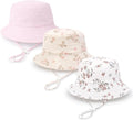 Baby Sun Hat Infant Toddler Summer Cotton Yarn Bucket Hat by DANMY