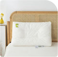 100% Cotton Kids Pillow-14 x 22" Machine Washable Soft and Breathable Youth Pillows for Sleeping Age 5-10years，Perfect Childrens Pillows for Sleeping,Travel,Bed,Kindergarten,Daycare
