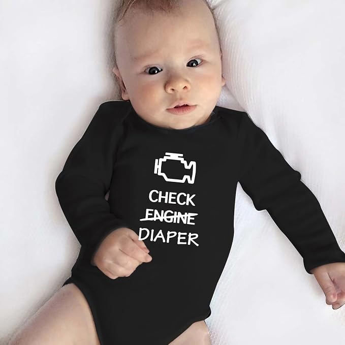 Check Engine Diaper Bodysuit - Image 2