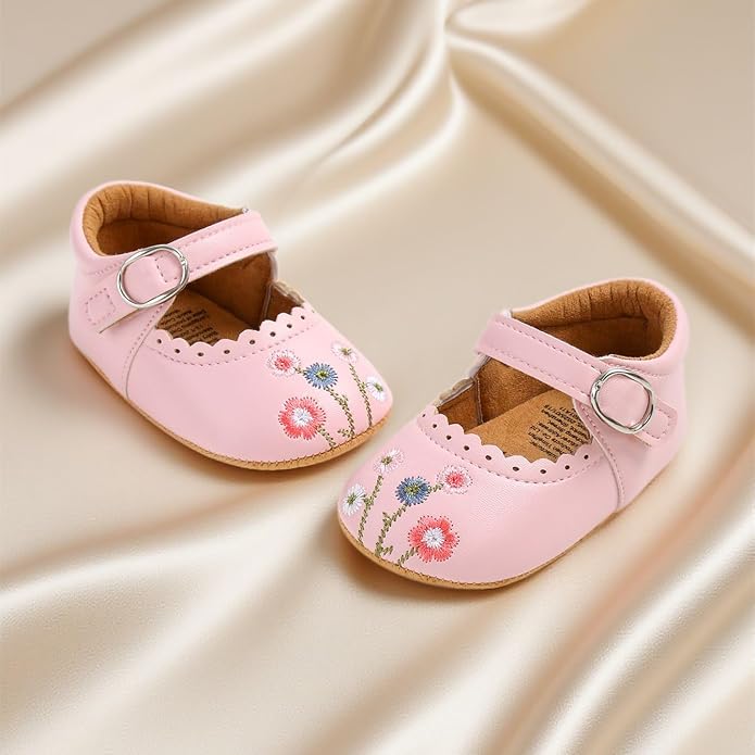 Ohwawadi Infant Baby Boys Girls Slippers Cozy Fleece Booties Soft Bottom Warm - Image 5