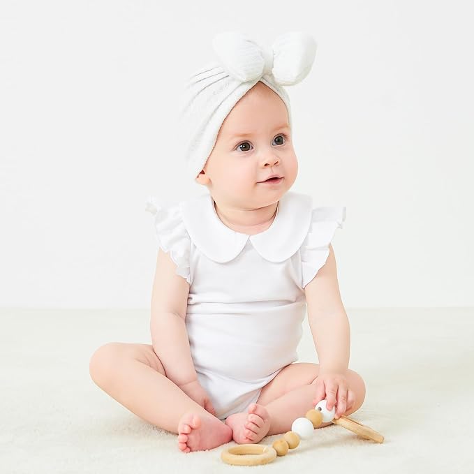 pureborn Baby Girls Boys Bodysuit One-Piece Romper 0-24 Months - Image 2