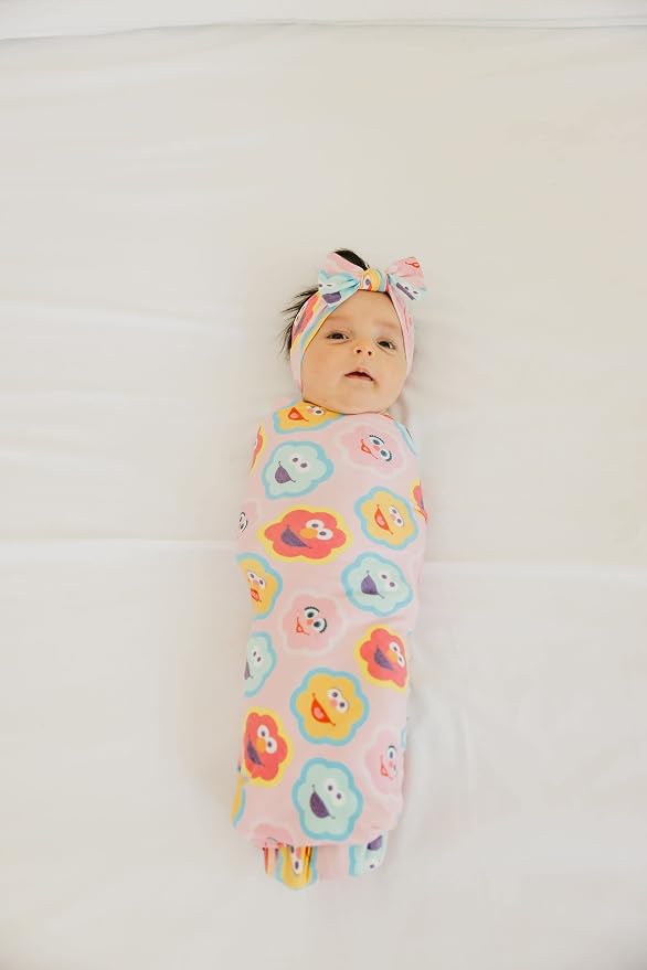 Copper Pearl Swaddle Blankets for Newborns | Soft Stretchy Receiving Blankets - Image 4