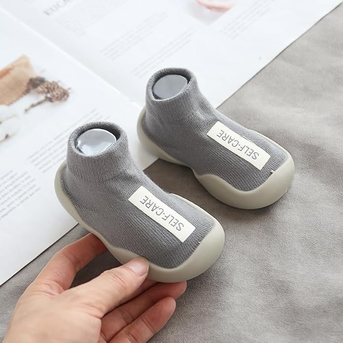 Baby Non Slip Socks Shoes Toddler Girls Boys First Walking Shoes Infant Indoor - Image 2