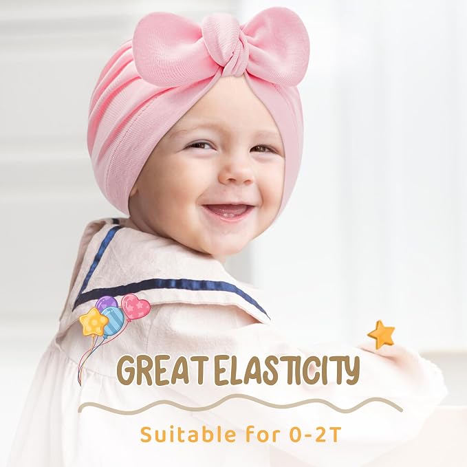 Century Star Newborn Hat for Baby Girls Infant Toddler Soft Hospital Hats - Image 7