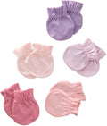 Butterblu Morgan 5-Pack Mitts 100% Cotton No Scratch Mitten Gloves | GOTS by Butterblu
