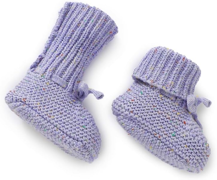 LAWKUL Baby Booties Newborn Babe First Walkers Non-Slip Stay On Boots Crib - Image 6